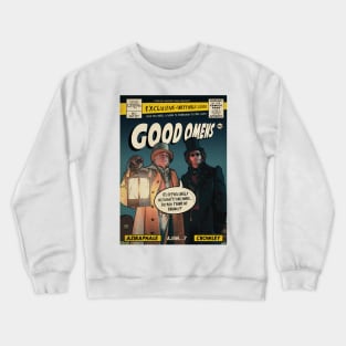 Good Omens Comic Book Crewneck Sweatshirt